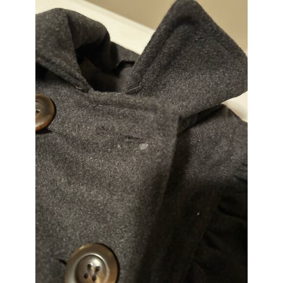 Girls Cherokee Gray Pea Coat Size 4 - Picture 7 of 7